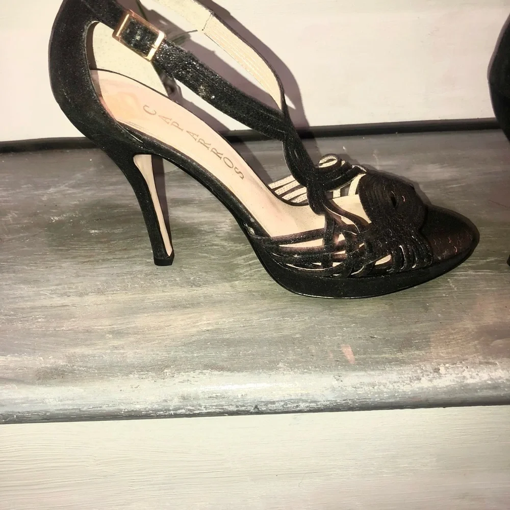 Caparros black shimmery